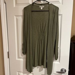 Dress Barn open sweater